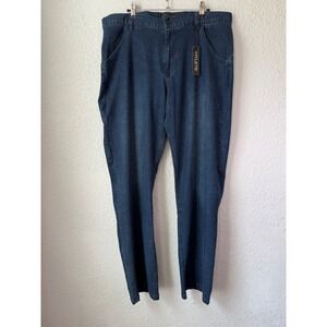 NWT Hylete Mens Optic II Performance Denim Jeans 34x32 Dark Wash Stretch